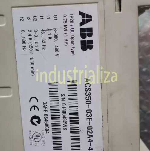 1pc used abb acs350 03e - 1pc,