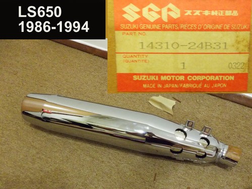 Suzuki ls650 auspuff - suzuki,