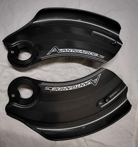 Seitenteil carbon kurz - carbon,