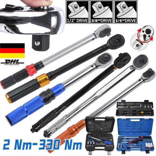 Drehmomentschlüssel 3 8 - 1/4", 3/8"