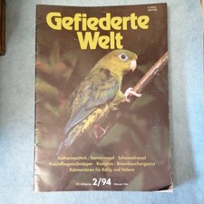 Gefiederte Welt, 2/94 bis 12/94, 11 Hefte, Eugen Ulmer GmbH & Co., Stuttgart