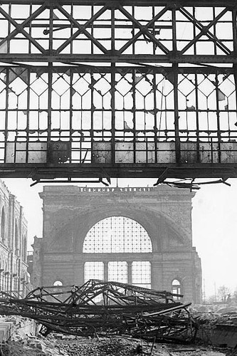 Berliner ruine des bahnhofs - berliner,