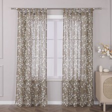 Gardine Stores mit Schlaufen