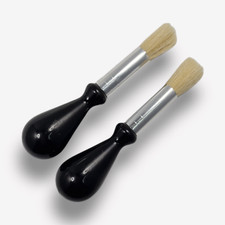 Pinsel 2 Stück-Naturborsten-für Keramikreibe -Reinigungspinsel- Marinierpinsel