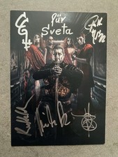 POWERWOLF Autogrammkarte