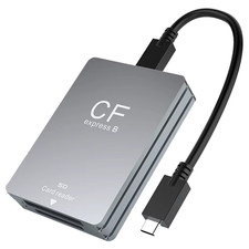 Cfexpress Typ B&Sd-Kartenleser Tragbarer CF Express-Leser USB 3.2 10 Gbit/S Dual