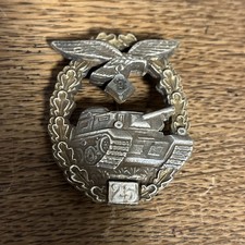 Orden Wk2 Panzerkampfabzeichen Luftwaffe entnazifiziert.    WK149