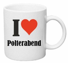 Kaffeetasse I Love Polterabend