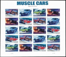 US 2013 SC#4747b MUSCLE CARS