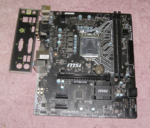 Mainboard msi h110m eco - h110m,