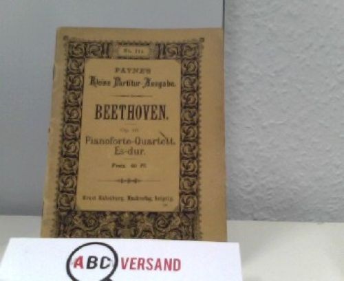 Beethoven pianoforte quartett - beethoven,, pianoforte-quartett