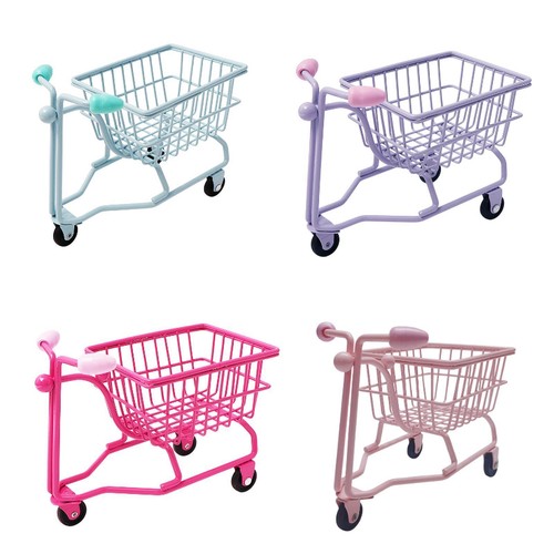 Mini einkaufswagen niedliche - -einkaufswagen,