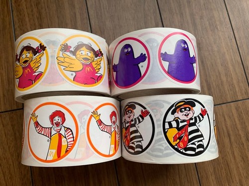 Mcdonalds vintage aufkleber - mcdonalds,