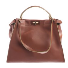 Fendi Handtasche Braun Sehr