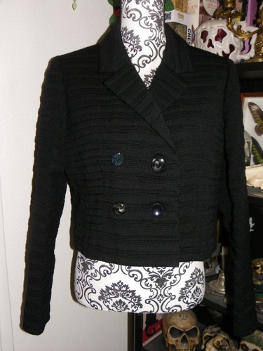 Caban mantel kurz schwarz - caban,