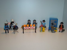 Playmobil POLIZEI‼️ Figuren Motorrad SEK Blitzer Diebe Tresor (Custom) City-Life