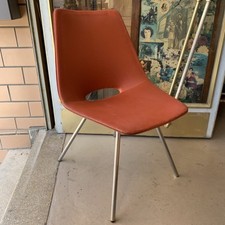 Stuhl Thonet S 661 Rot Chrom