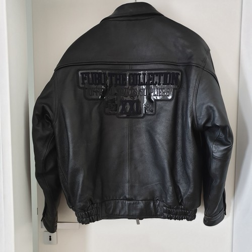 Fubu vintage lederjacke - fubu,