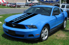 Rennstreifen Aufkleber