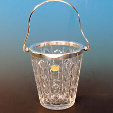 SELTENER EISKÜBEL Eiwürfelbehälter Eiseimer  KRISTALL VAL SAINT LAMBERT Signiert