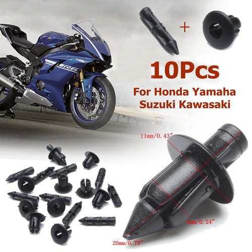 10x fairing fastener clips - fairing,
