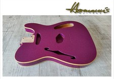 Thinline Tele/ TL 2 piece Erle/ Alder Body, Finish Sparkle Violet,  1,83 kg