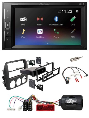 Pioneer dab lenkrad 2din - pioneer,