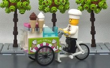 Lego® Eisfahrrad für Stadt Beach City Wald Park Strand Eisenbahn usw... Neu