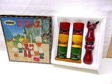 6 x Eierbecher + Salz- und