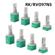 RV097NS Poti Dreh Potentiometer 5K 10K 20K 50K 100K 500K Ohm Mono mit Schalter