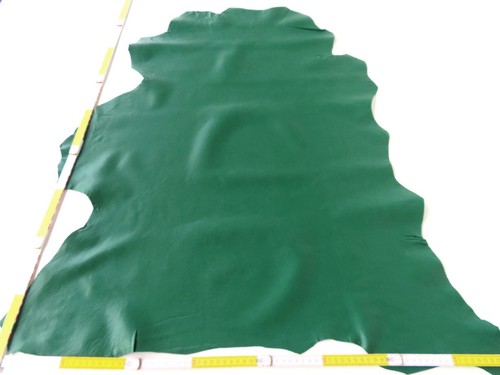 Lammleder grün 7mm - grün, (0,50m²