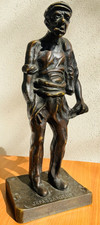 Schwere Bronze Figur