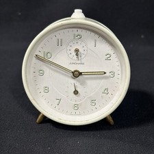 Junghans Vintage Wecker 60er 70er Jahre Antik Mechanisch Aufzug Made In Germany