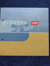 Aprilia Preview Scarabeo SR 125 Habana Custom Prospekt 1999 gelocht