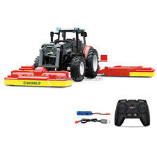 1/24 RC Traktor mit Mähwerk Farmer - 6CH Ackerschlepper mit Beleuchtung