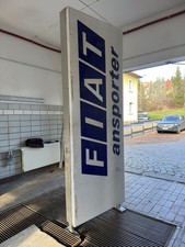 Großes Werbepylon mit Beleuchtung 3x1m Werbung Werbeschild Werbeanzeige