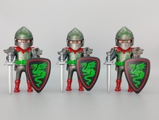 Playmobil 7669 Grüner Drachenritter (x3) | Ritter | Mittelalter | Dragon Knights