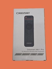 Orbsmart AM-1 Pro 4in1 Airmouse QWERTZ Tastatur beleuchtet Mikrofon IR für PC TV