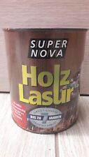 17,20€/L Super Nova Holz Lasur 0,75L Holz Schutz UV Lasur Zaun Palisaden (A786)