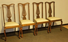 4 Set Antike Jugendstil  Stühle  in Eiche  Esszimmer Antik ca. 1900 Jh.
