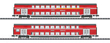 Minitrix / Trix N 11148-2 Doppelstockwagen-Set der DB AG Regio 2-teilig - NEU
