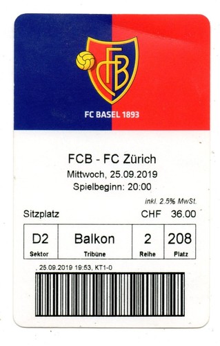 Ticket basel fc - ticket,