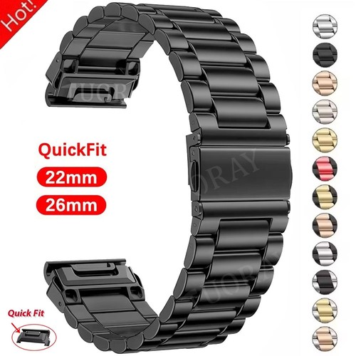 Edelstahl armband für garmin - edelstahl,