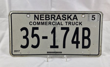 USA Nummernschilder Nebraska