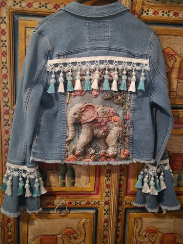 Jeansjacke selbst designed - ,