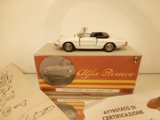 TOGI ALFA ROMEO DUETTO SEPPIA 1600 MATRICOLA 092 - WHITE 1:23 - VERY GOOD IN BOX