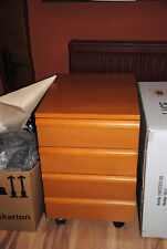 Ikea Schreibtischunterschrank sehr stabil Buch Nachbildung mit Rollen gebr.