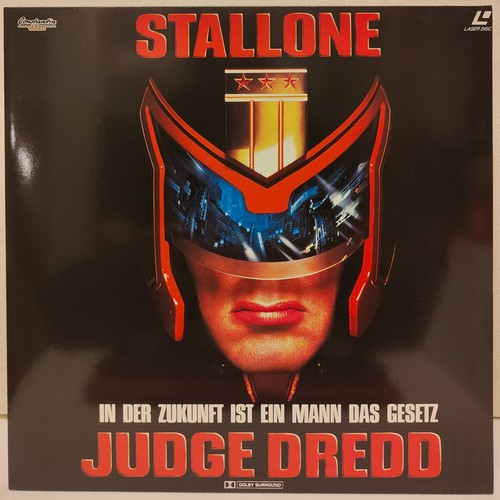 Laserdisc judge dredd - judge,