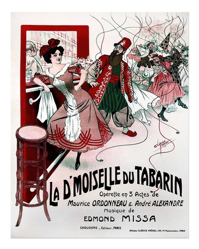 Vintage operetten wandkunst - operetten-wandkunst, la