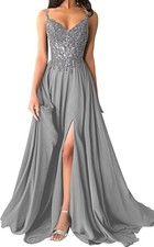 NEU Chiffon Ballkleider Lang
